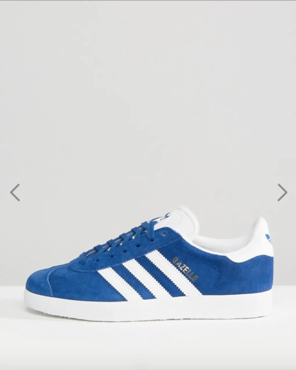 adidas Originals Royal Blue Suede Gazelle Unisex Trainers