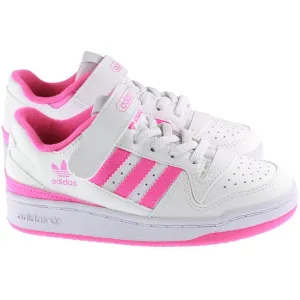 Adidas Originals Trainers Kids Forum Low White Pink