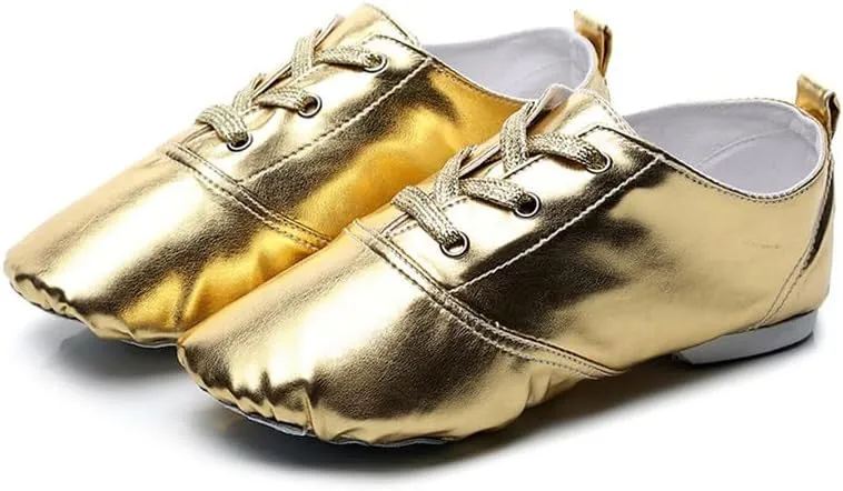 AOQUNFS Women's Jazz Dance Shoes Split Sole Practice Dance Shoes for Girls,Model TJ-JS