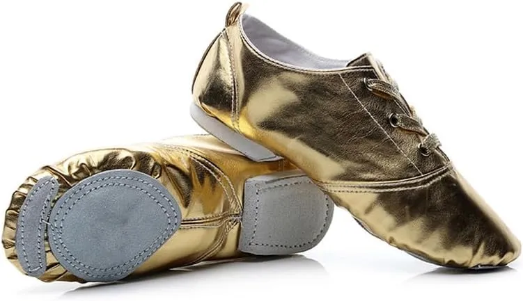 AOQUNFS Women's Jazz Dance Shoes Split Sole Practice Dance Shoes for Girls,Model TJ-JS