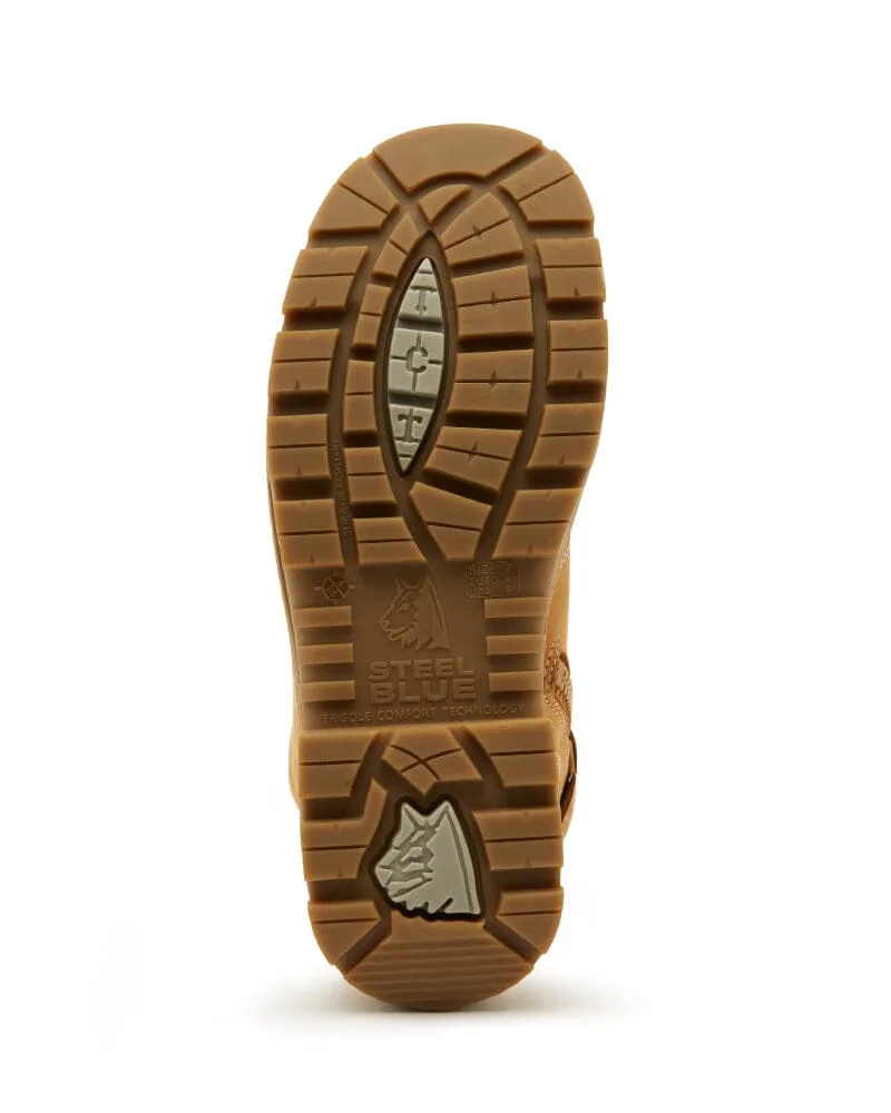 Argyle Zip Scuff Cap Composite Safety Boot - Wheat