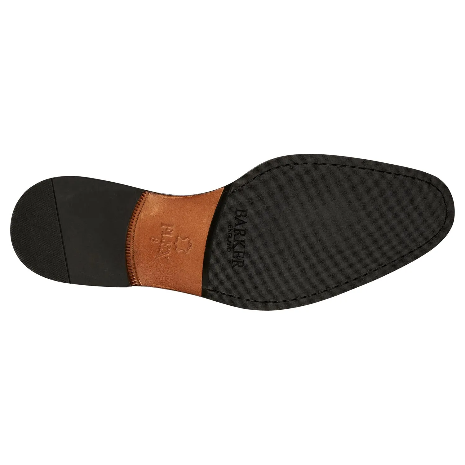 Barker Southwold Black Calf / Deerskin Formal Shoes