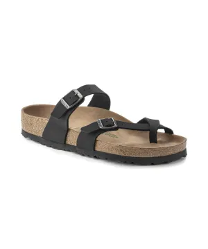 BIRKENSTOCK MAYARI VEGAN REGULAR FIT IN BLACK