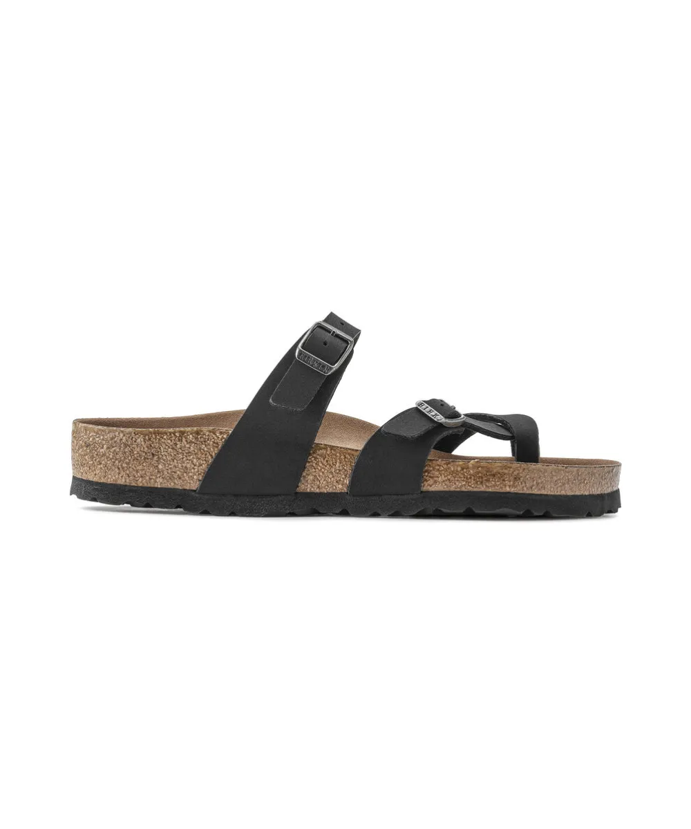 BIRKENSTOCK MAYARI VEGAN REGULAR FIT IN BLACK
