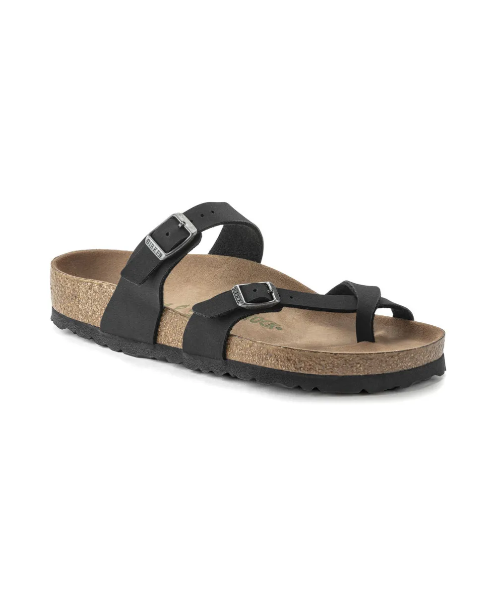 BIRKENSTOCK MAYARI VEGAN REGULAR FIT IN BLACK
