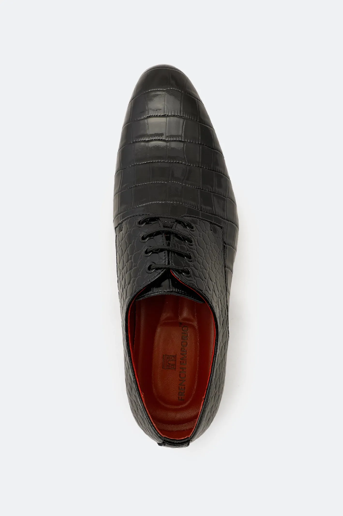 Black Formal Derby Shoes