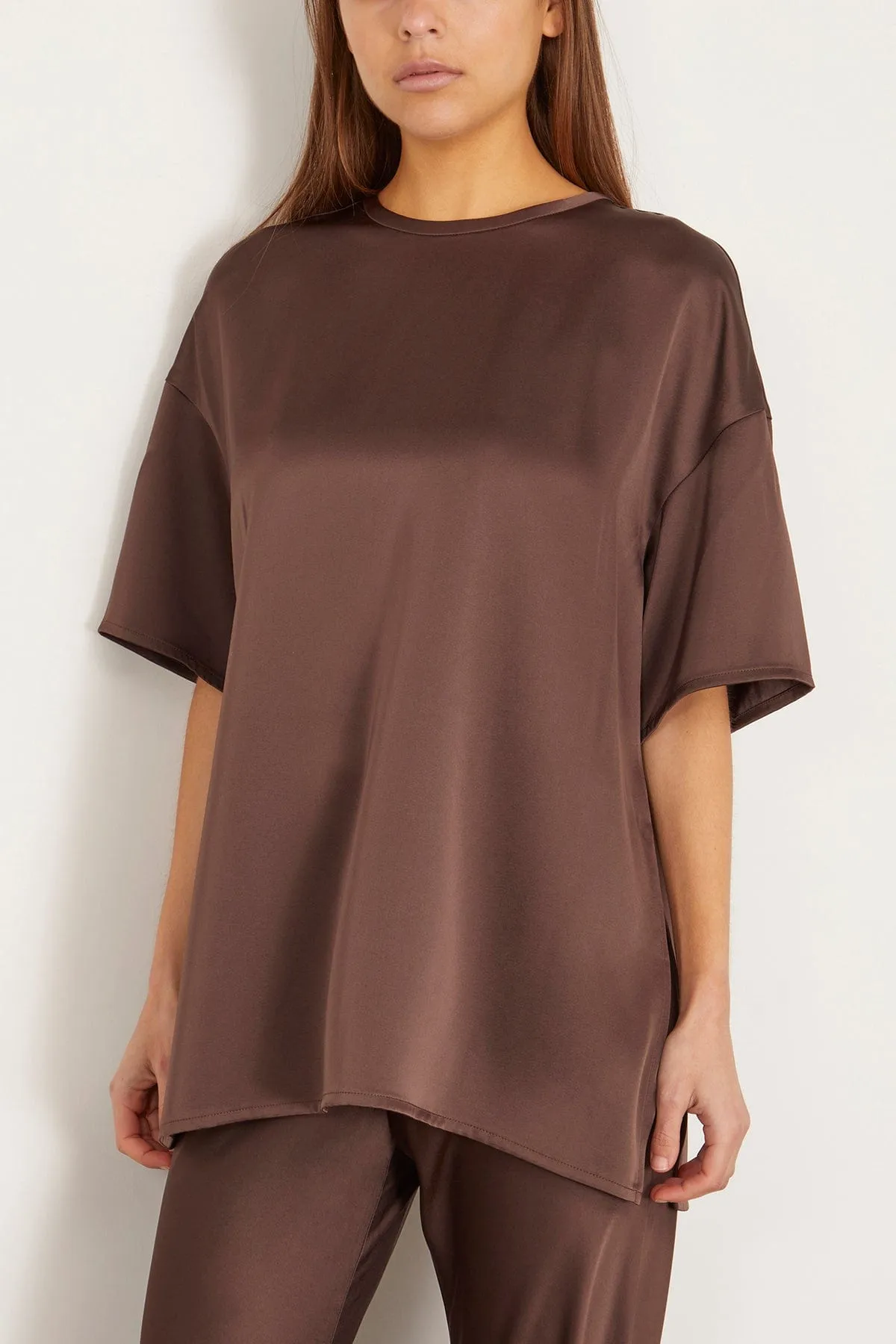 Bristowe T-Shirt in Chocolate