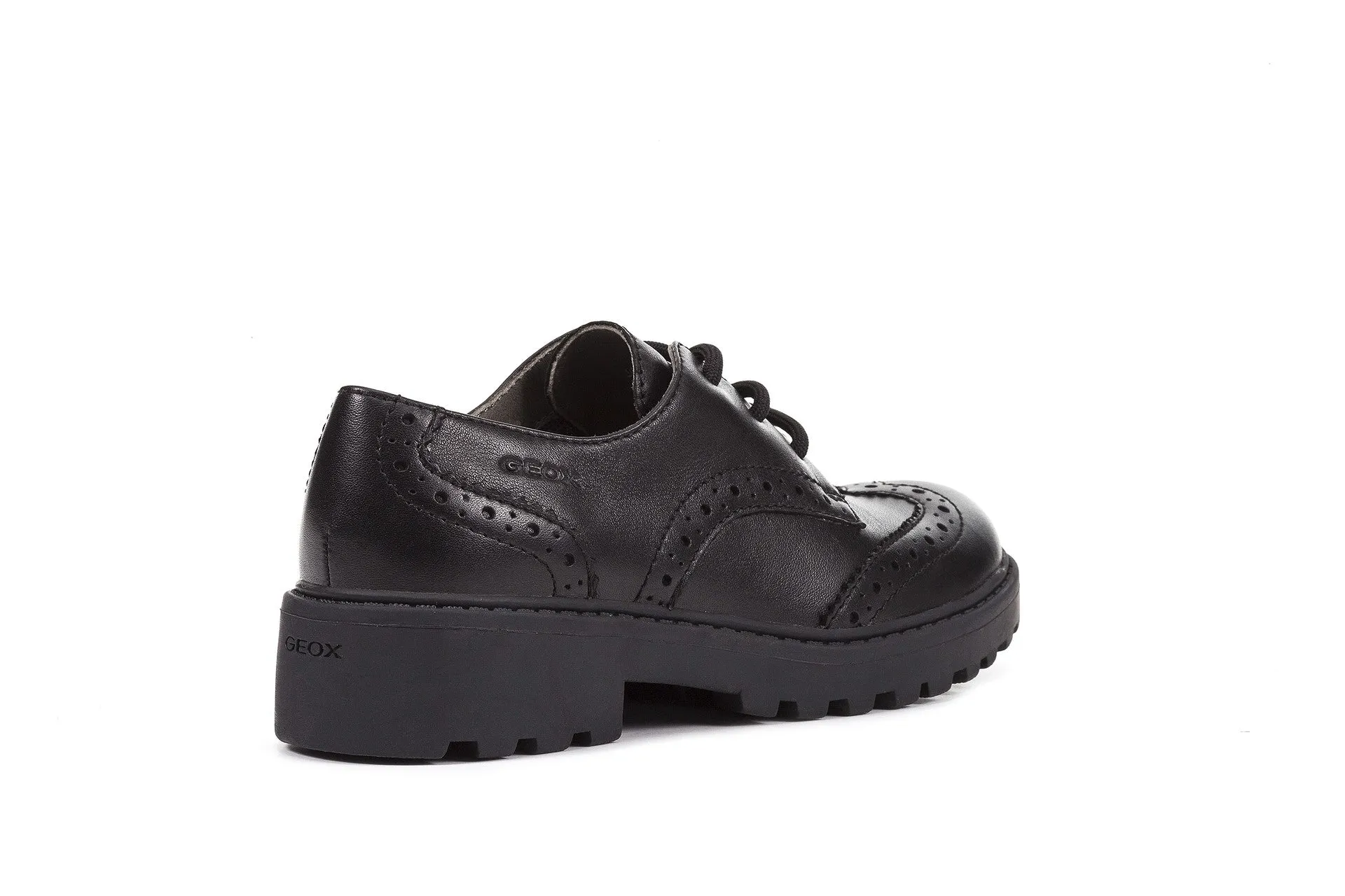 Casey Lace-Up Brogue Girl's School Shoe