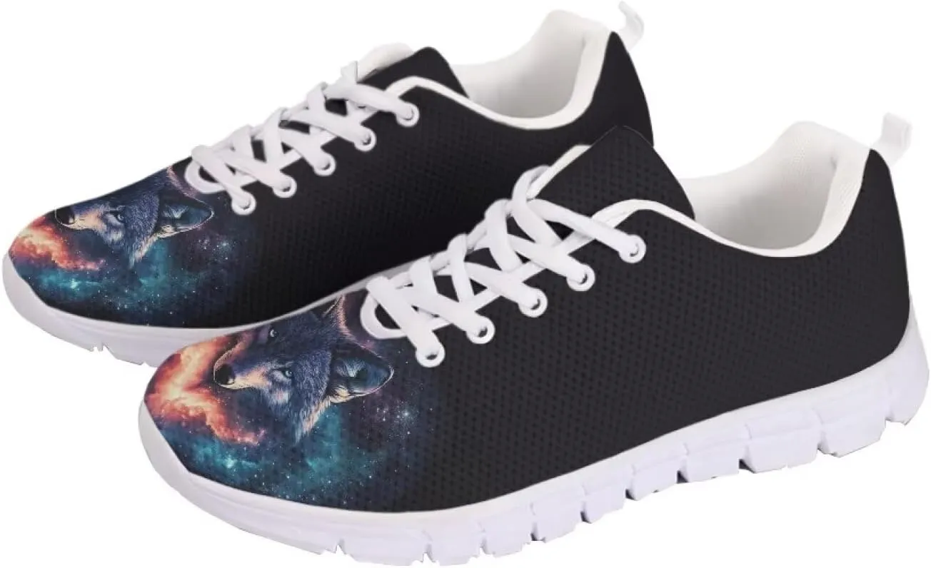 Casual Lace Up Sneakers for Women Men Sport Athletic Tennis Breathable Running Shoes