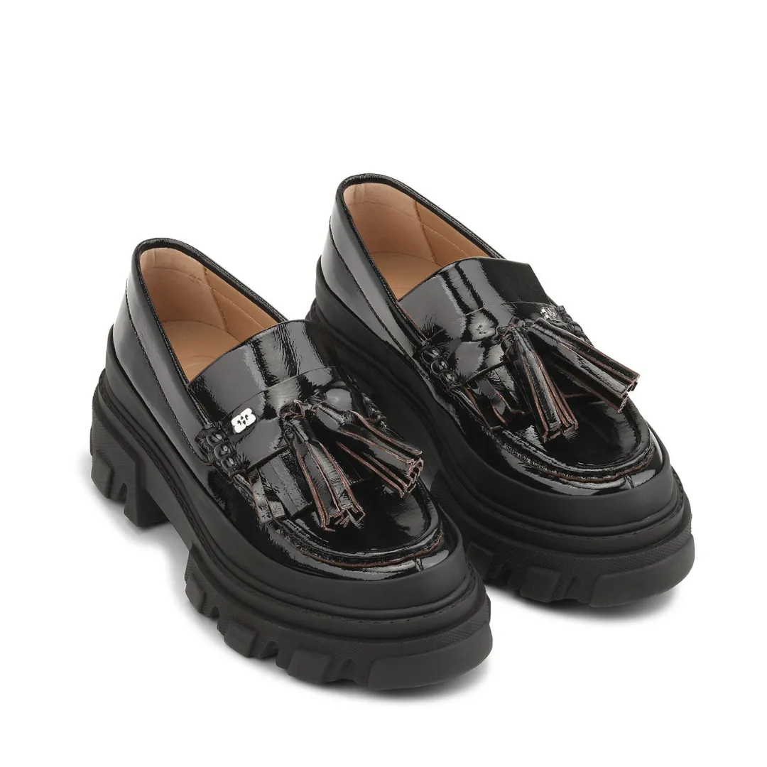 Cleated Loafer Naplack (Black)