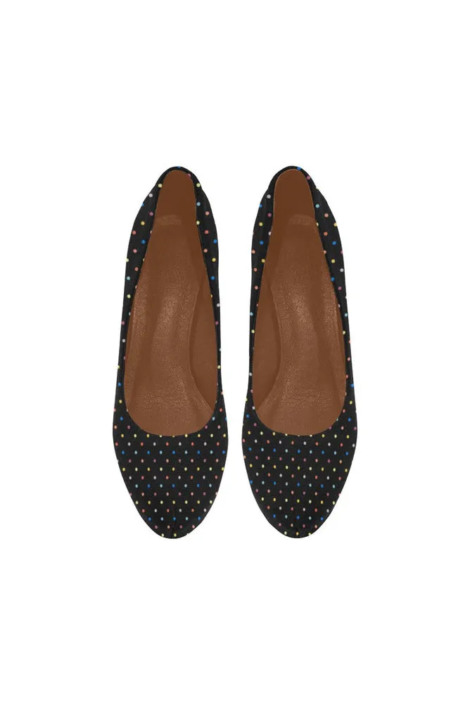 Colorful Polka Dots Women's High Heels