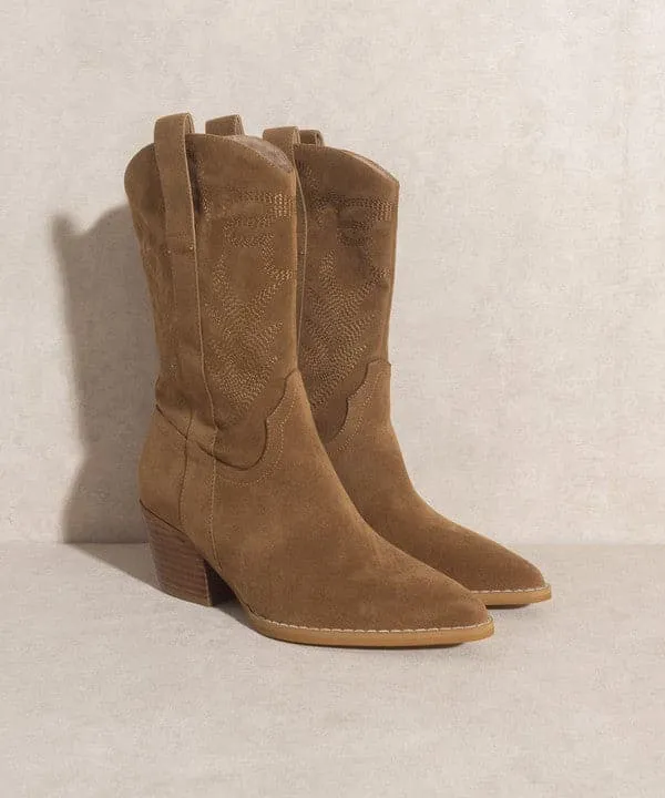 Dakota Western Embroidered Short Boot