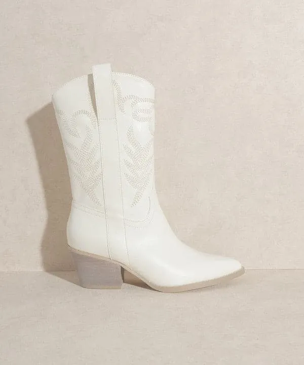 Dakota Western Embroidered Short Boot