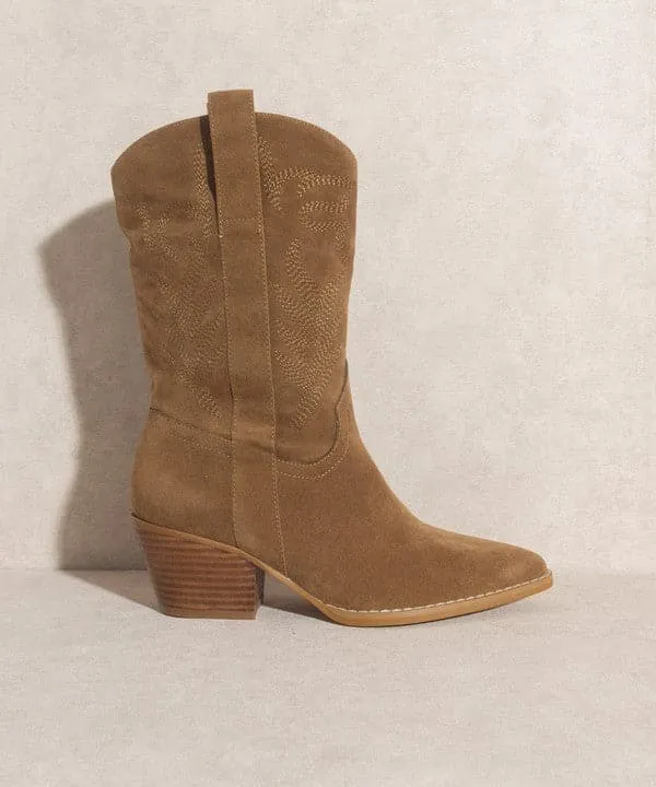 Dakota Western Embroidered Short Boot