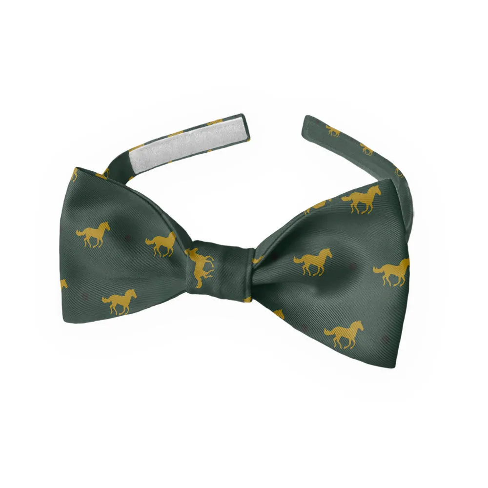 Derby Horses Bow Tie