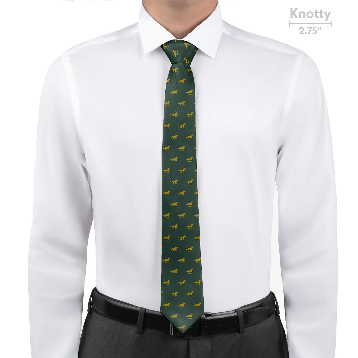 Derby Horses Necktie