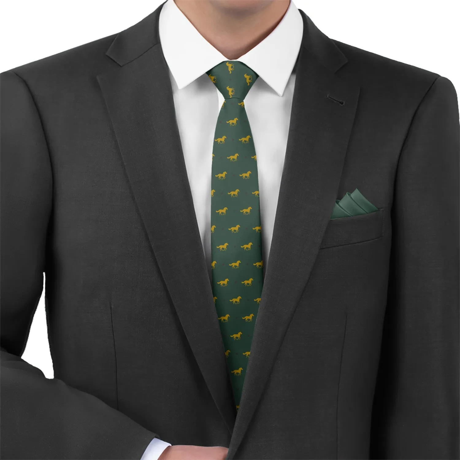 Derby Horses Necktie