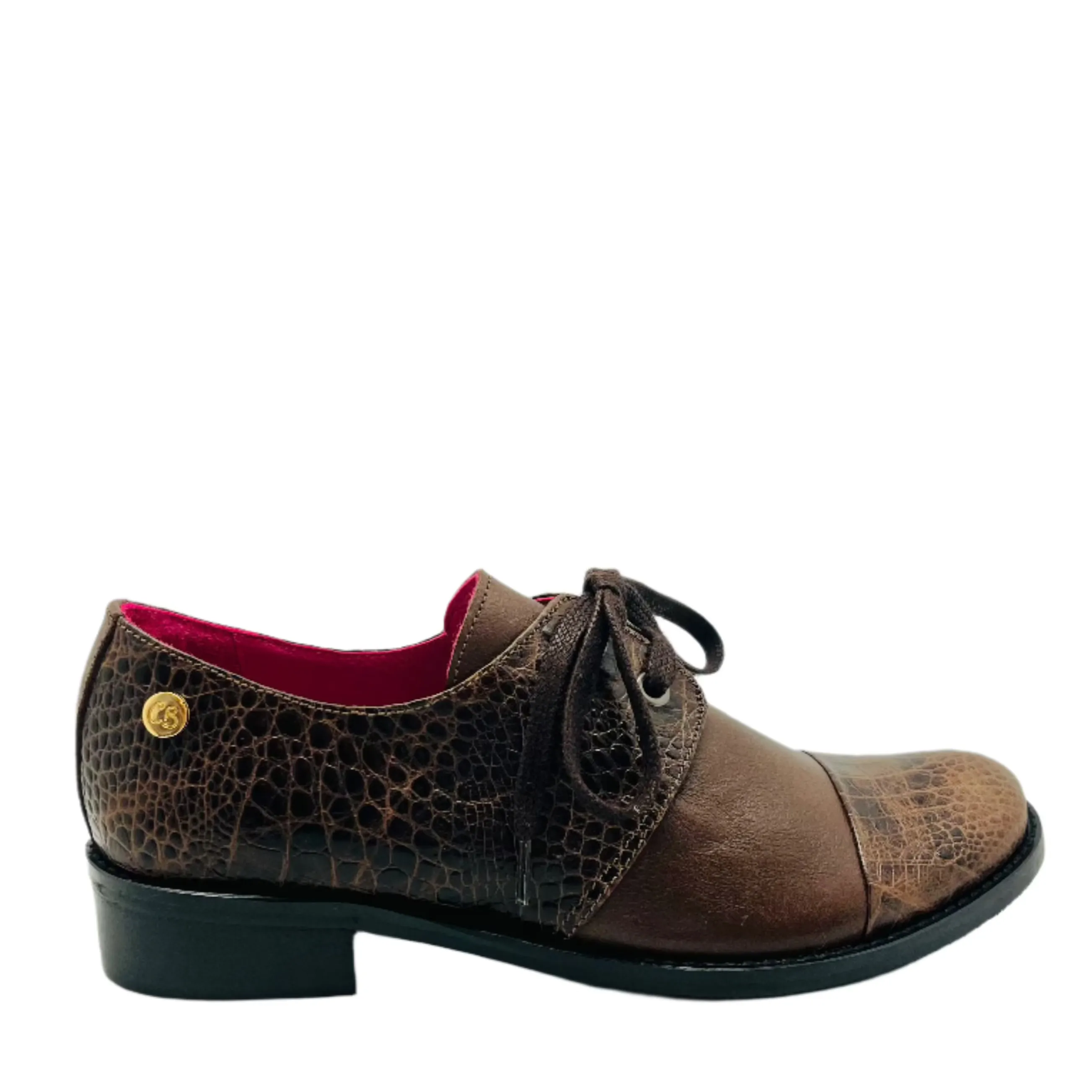 Ecoute- Navy lace up