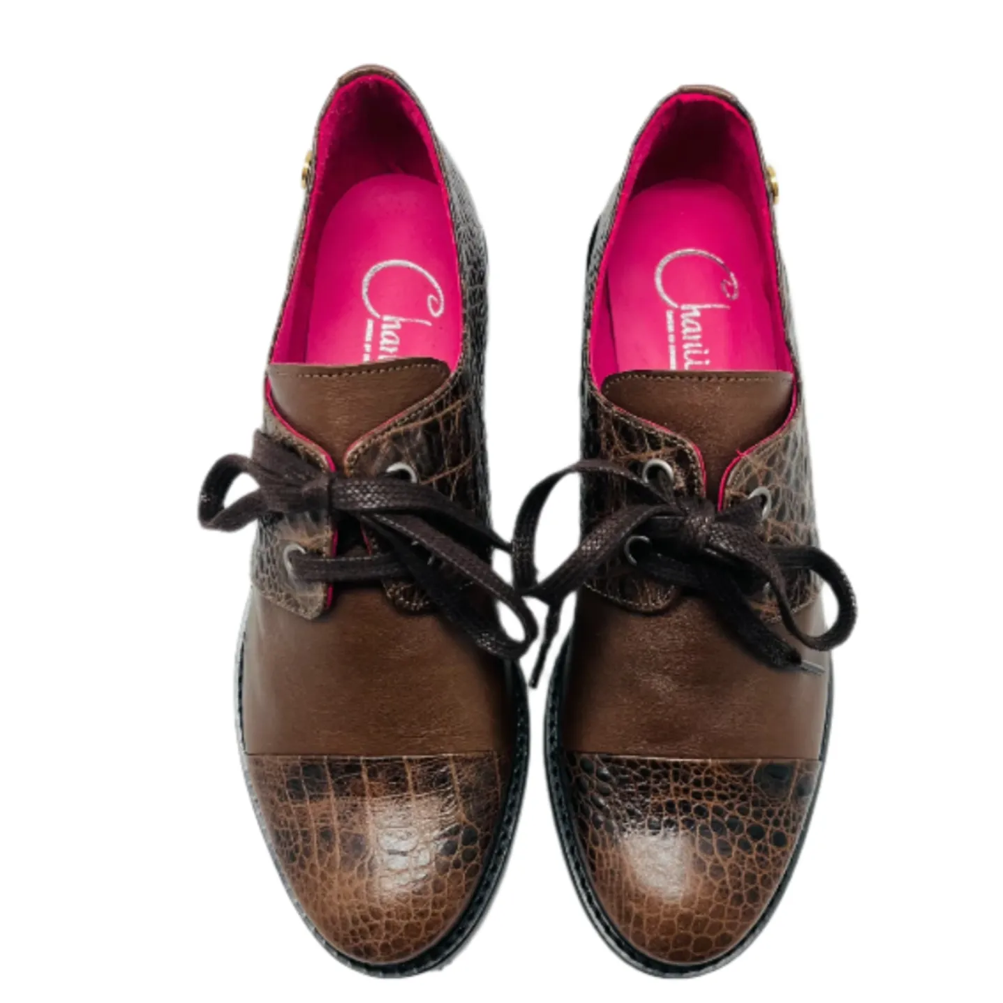 Ecoute- Navy lace up