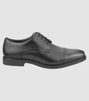 Florsheim Baxter Cap Toe Derby EEE Wide Fit Shoe - Black