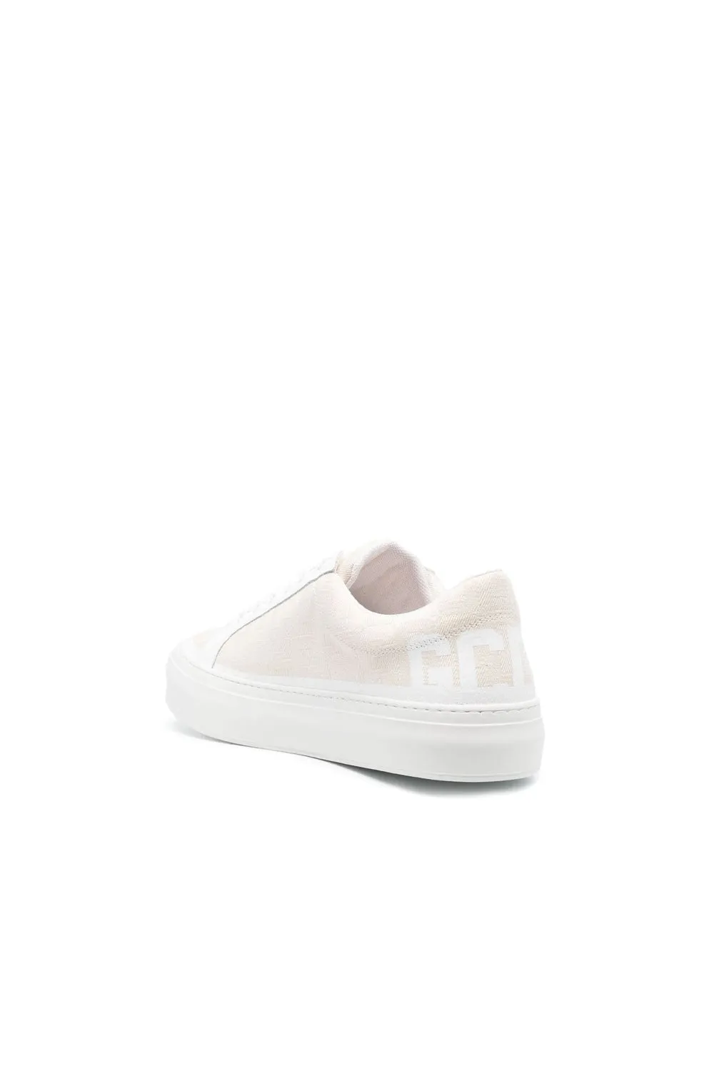 Gcds monogram-jacquard low-top sneakers