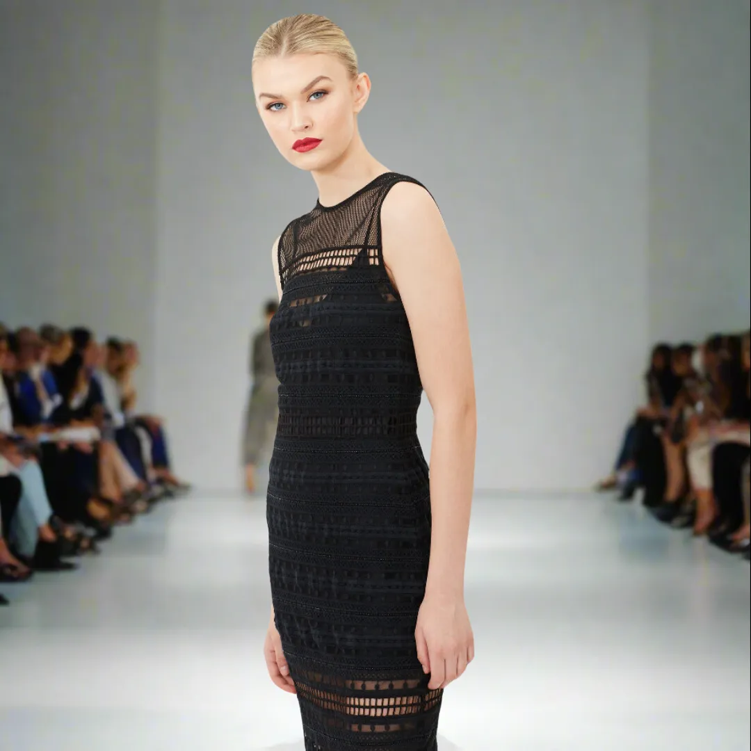 Hand Beaded Lace Dress