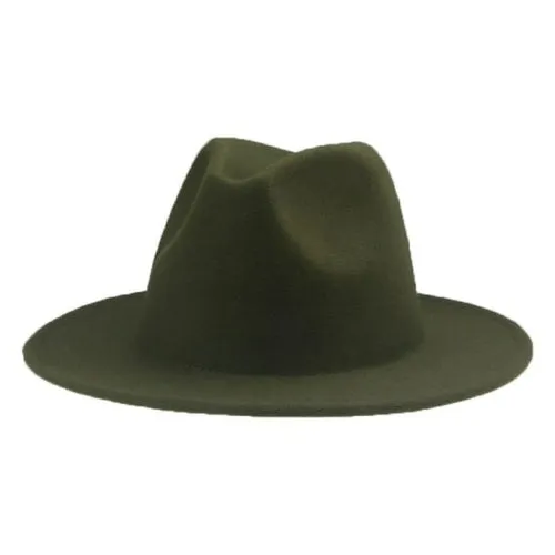 Hats for Women luxury Fedora Hat Women Panama Solid Wide Brim Winter