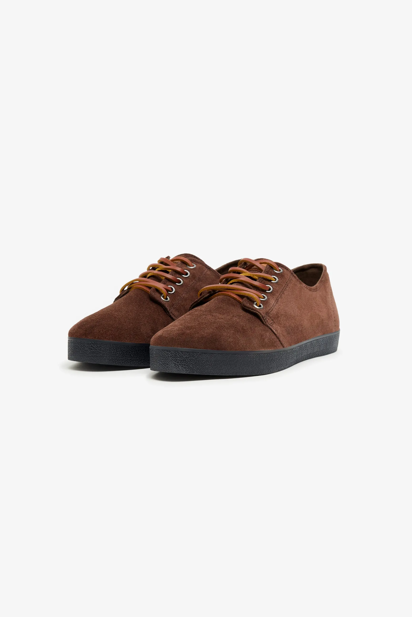 HIGBY SUEDE HYDRO BROWN DERBY