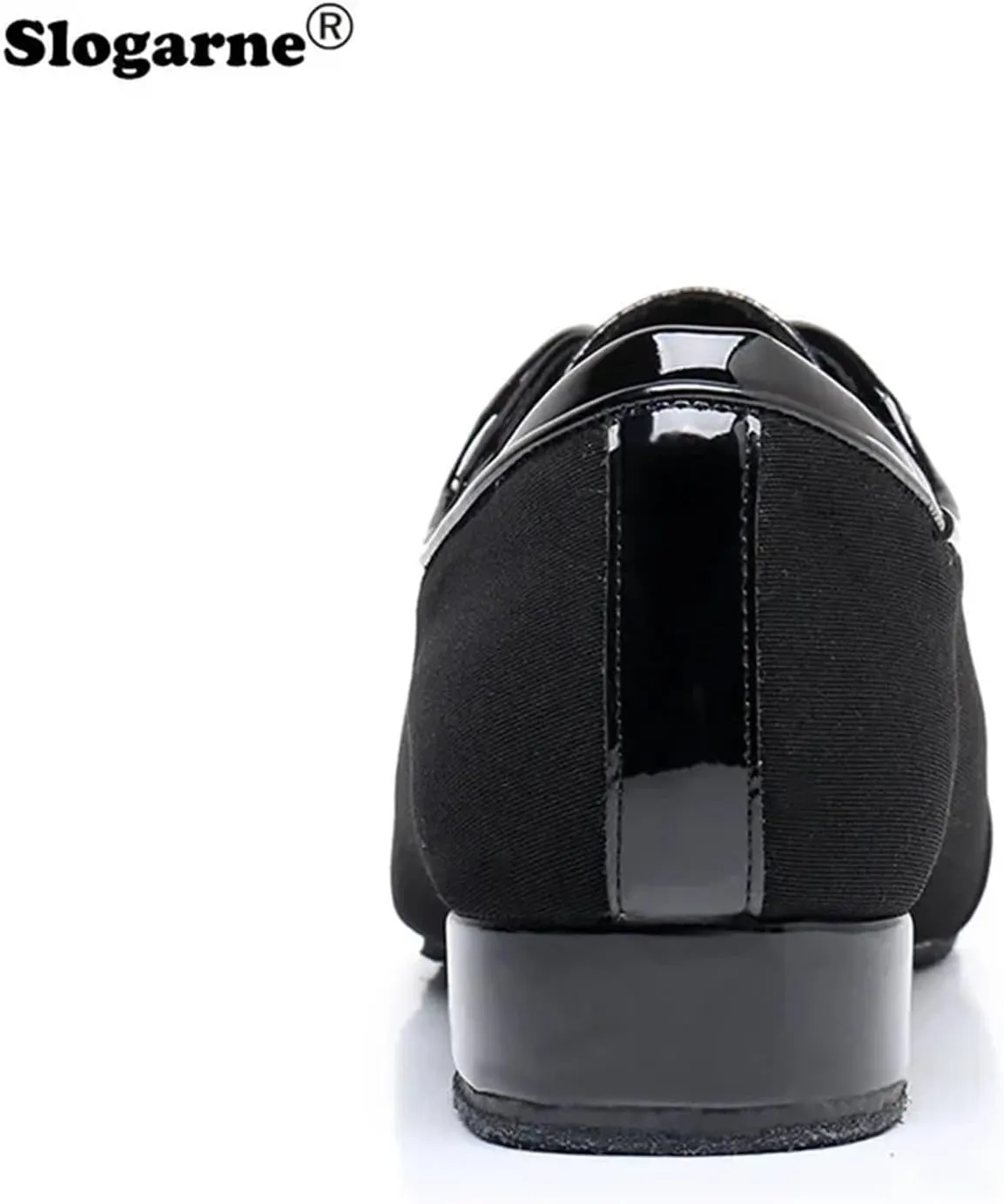 Latin Dance Shoes Man Modern Dance Shoes 2.5cm Heels Male Oxford Fabric Latin Shoes Breathable Soft Social Ballroom Dance Footwear
