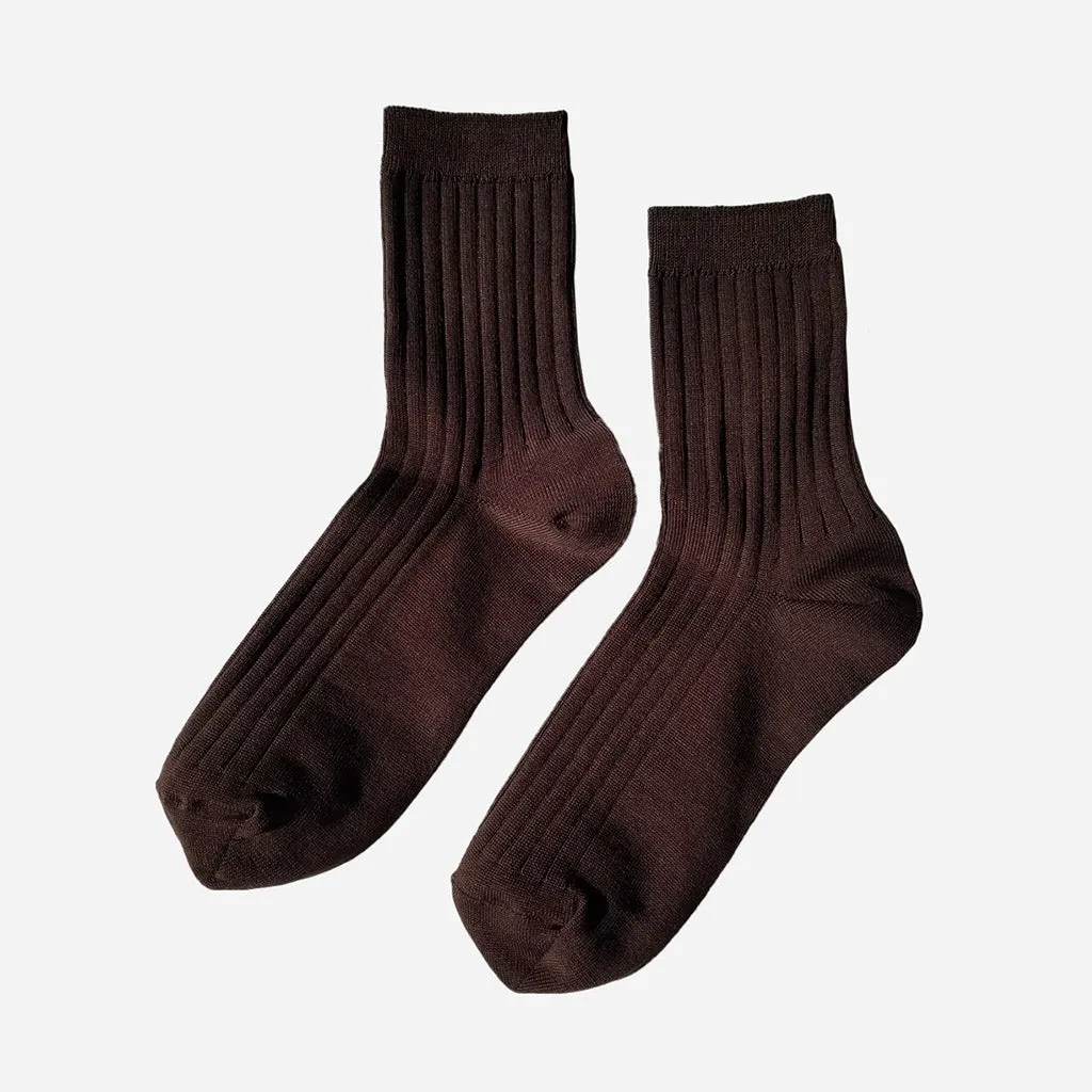 Le Bon Shoppe Her Socks Coffee