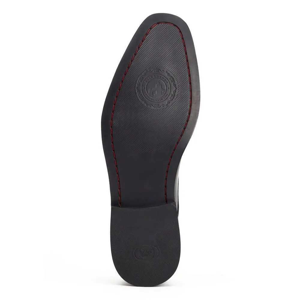 Marley Black Waxy Shoe