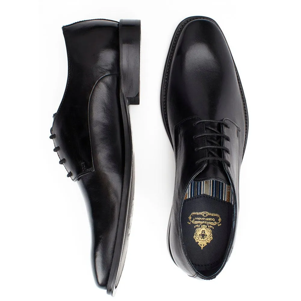 Marley Black Waxy Shoe