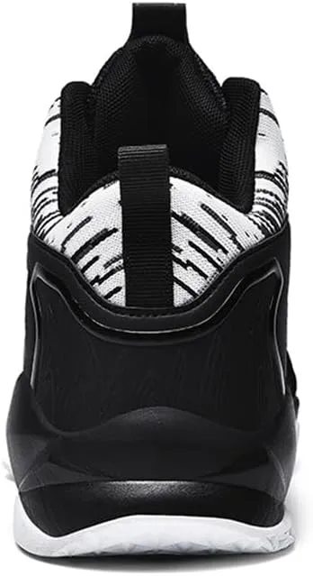 Men's High Top Basketball Shoes Fashion Running Sneakers Non Slip Training Lace Up Athletic Shoes Outdoor Sports Shoes for Men