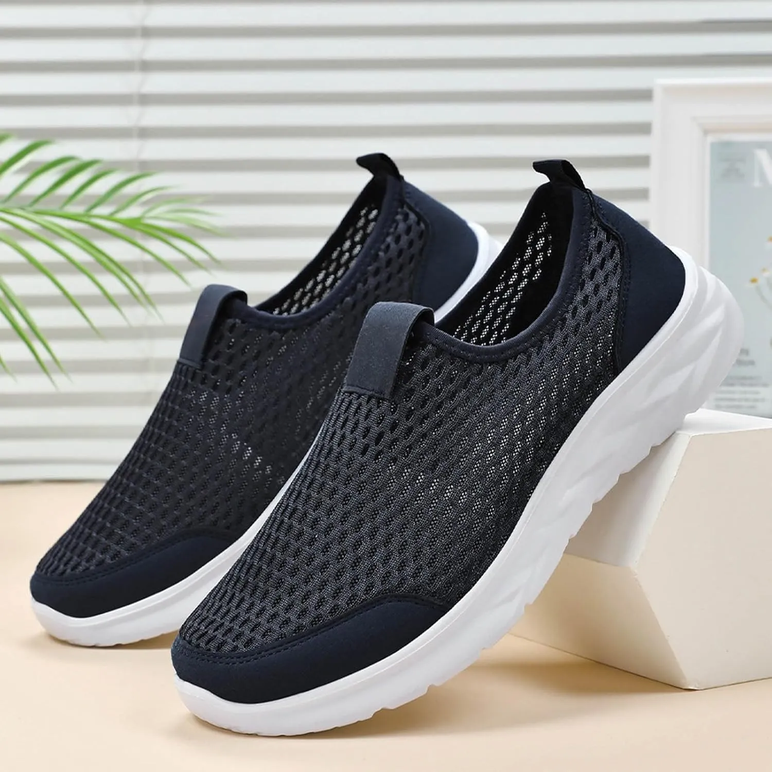 Mens Slip On Walking Shoes Men's Shoes Men's Athletic Shoes Breathable Shoes Men Sneakers for Men Running Shoes Sneakers