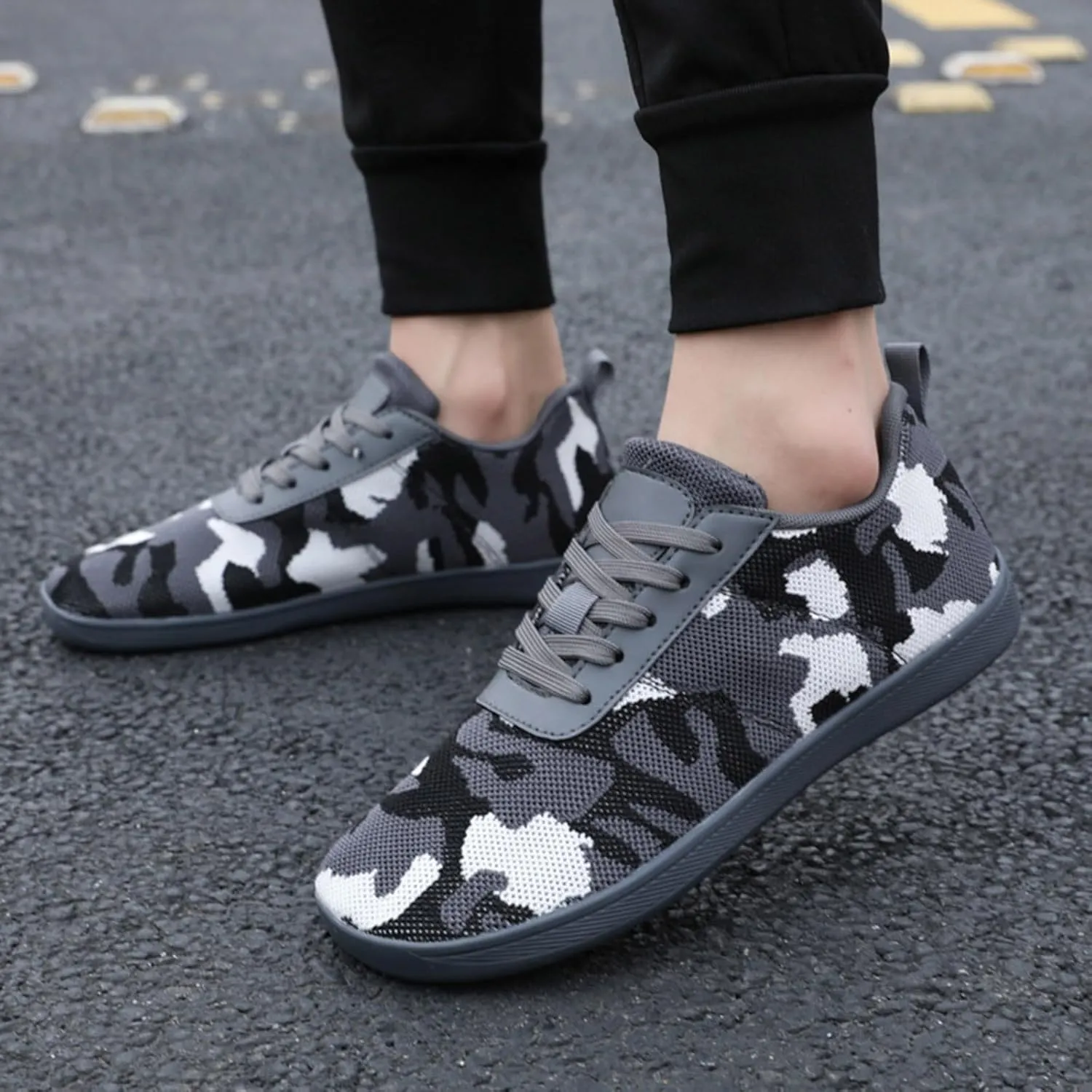 Mens Sneakers Men Casual Shoes Mens Running Shoes Men's Slip On Walking Shoes Comfortable Breathable Tennis Sneaker