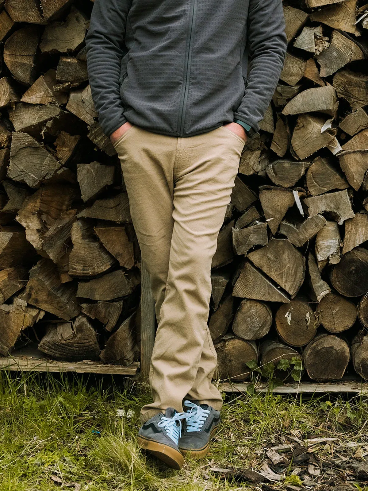 Men's Stretch Canvas 5 Pocket Pant - Timber