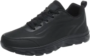 Men's Walking Shoes Men Casual Shoes Men's Sneaker Lightweight Breathable Mesh Slide Shoe Leather Sneakers for Men