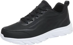 Men's Walking Shoes Men Casual Shoes Men's Sneaker Lightweight Breathable Mesh Slide Shoe Leather Sneakers for Men