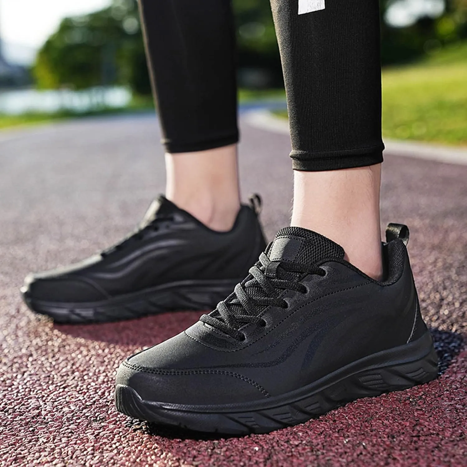 Men's Walking Shoes Men Casual Shoes Men's Sneaker Lightweight Breathable Mesh Slide Shoe Leather Sneakers for Men
