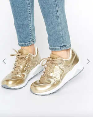 New Balance 580 Trainers In Gold
