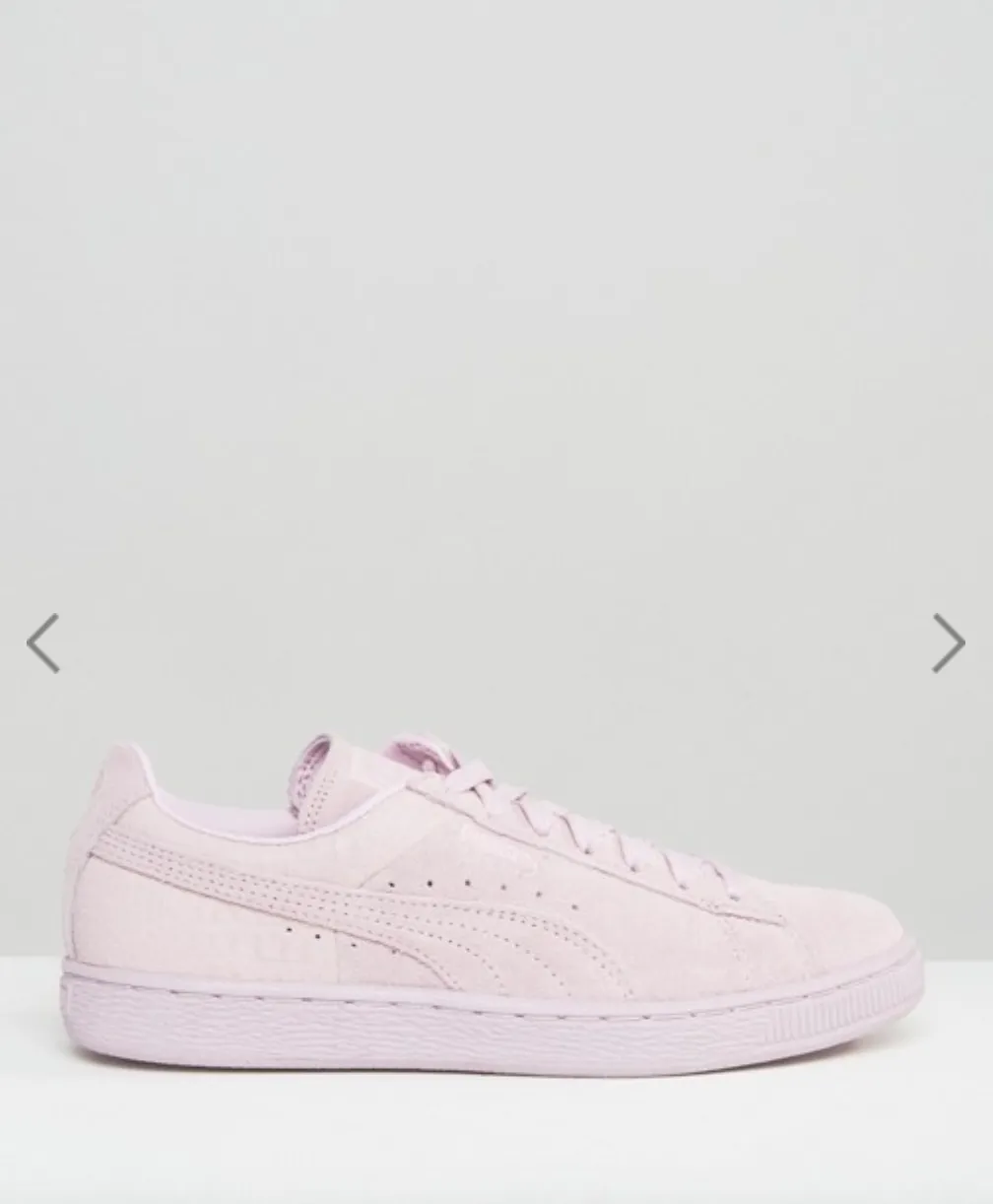 Puma Classic Suede Trainers In All Pink