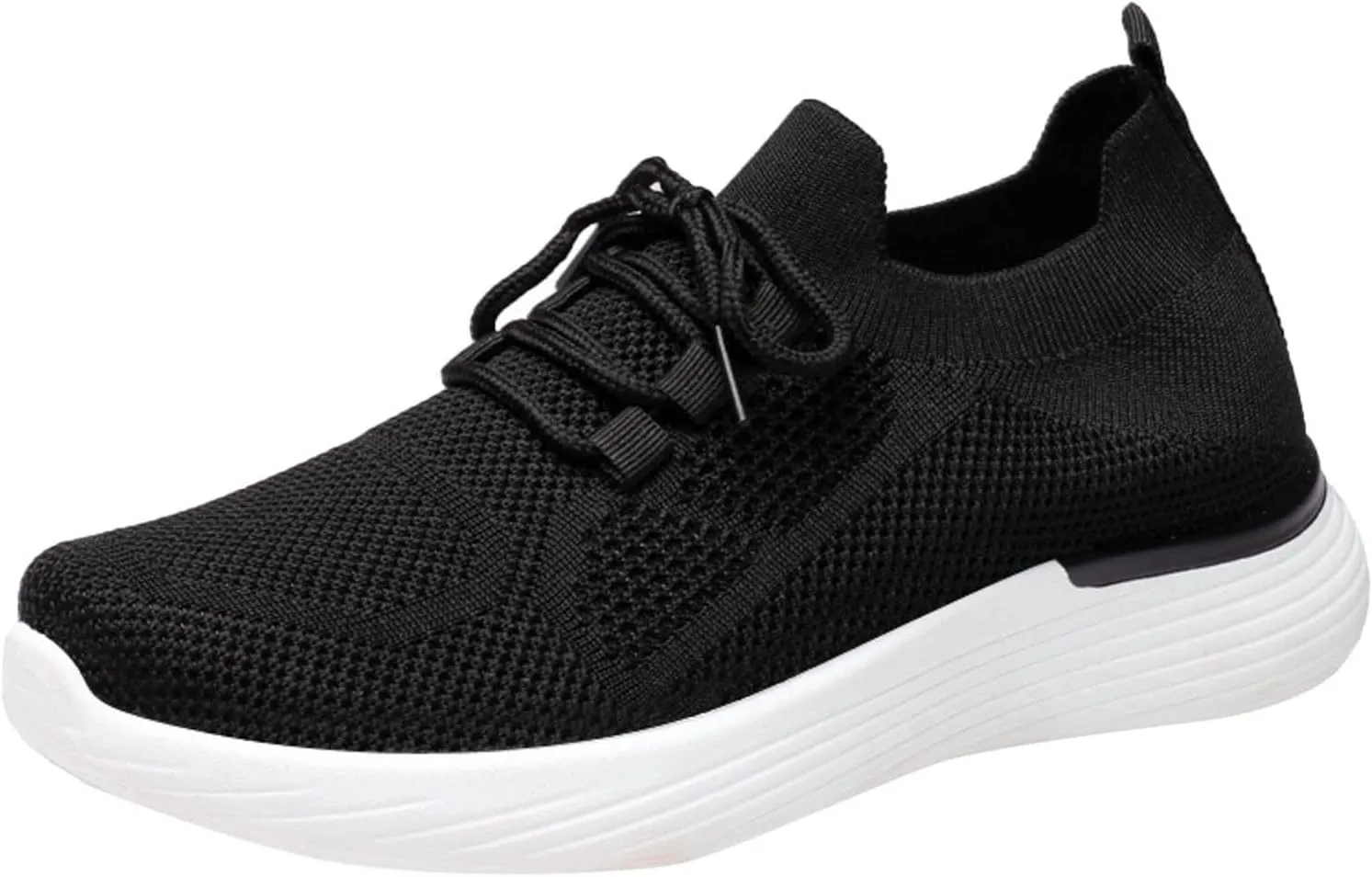 SBGMoSJ Women Sneakers Black Casual Zapatos CModos Para Embarazadas Wide Width White Canvas Tennis Shoes for Women Women Sneakers Size 6 Wide Women Orthopedic Sneakers Wide
