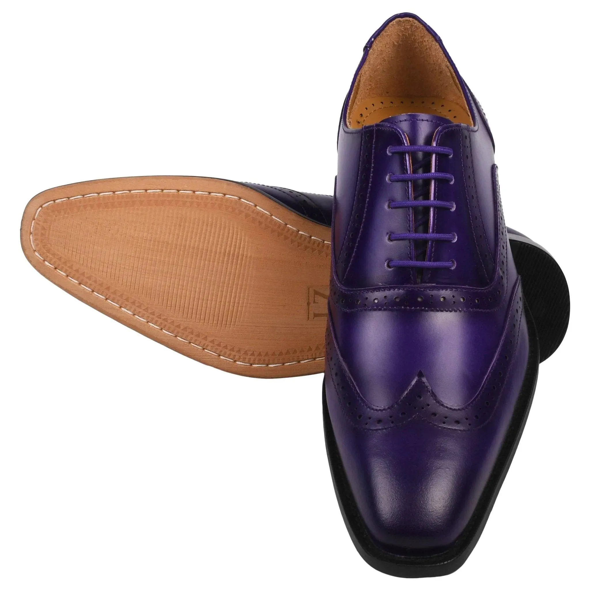 Sharon Men's Leather Oxford Dress Shoes