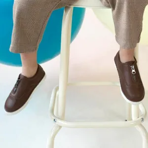 *Size 29 & 30 only* Sporty Dress Shoes, Walnut