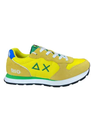 Sun68 sneakers da ragazzo Tom Word Tour Teen Z33305T 23 giallo
