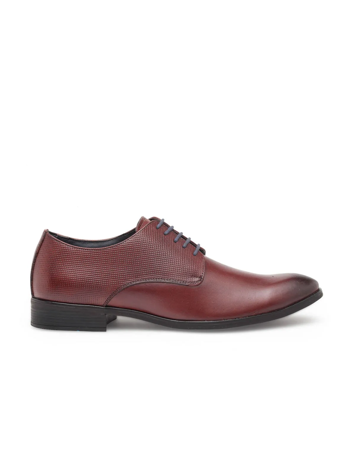 Teakwood Genuine Leather Tan Derby Shoes