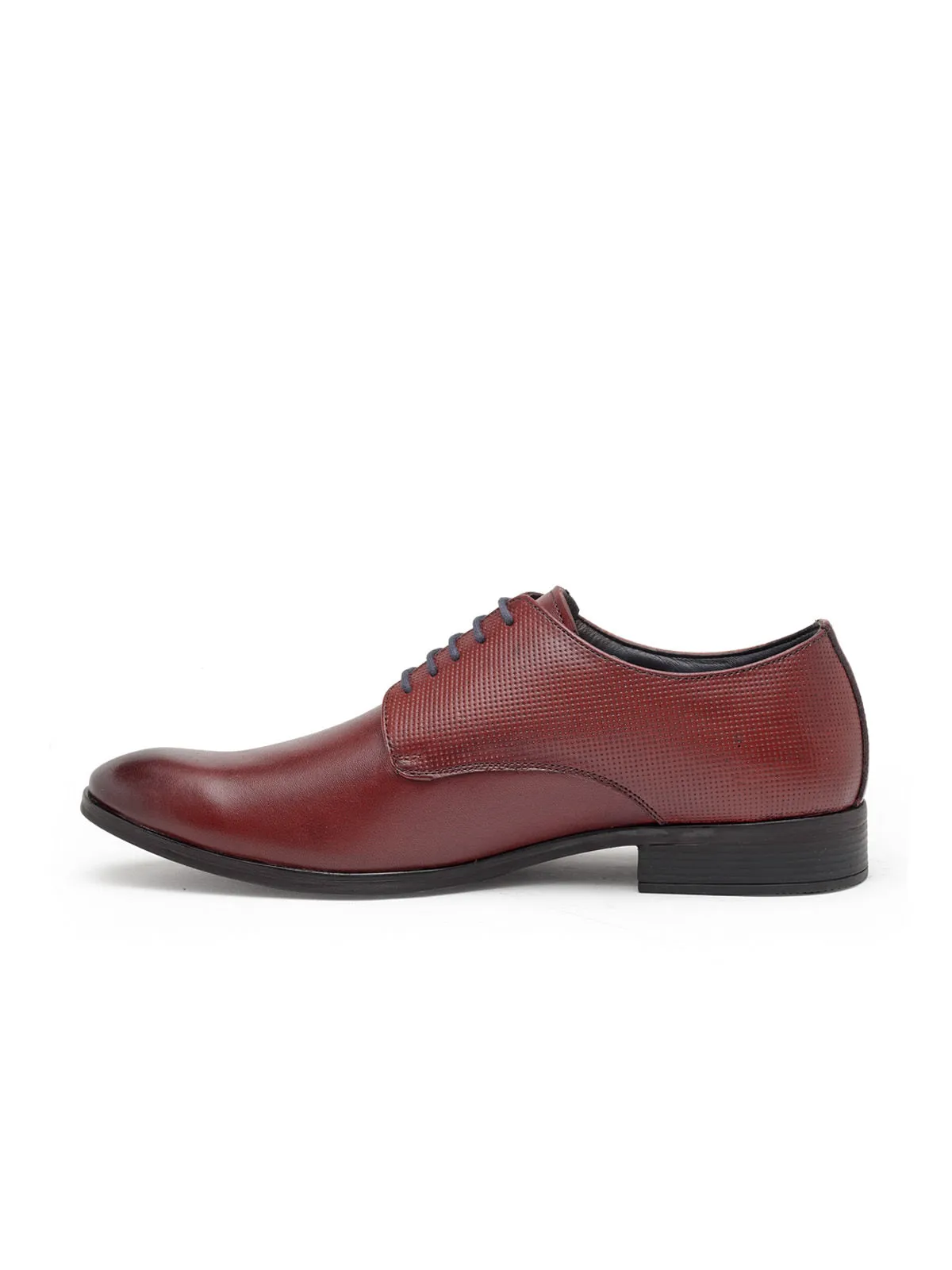 Teakwood Genuine Leather Tan Derby Shoes
