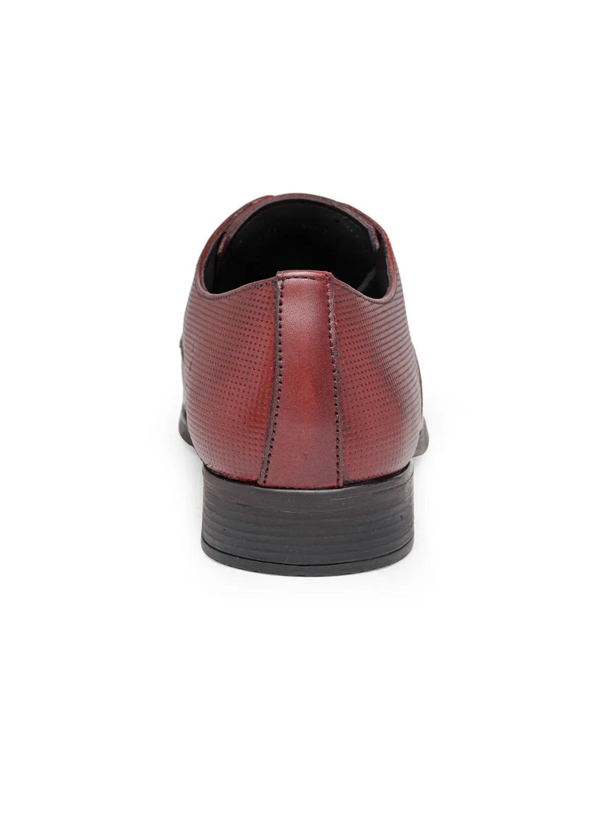 Teakwood Genuine Leather Tan Derby Shoes