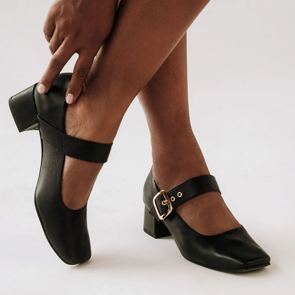 The Buckle-Up Mary Jane Black