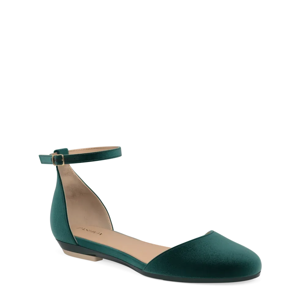 The Jocelyn - Forest Velvet 4 Stiletto